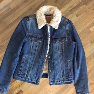 Levi's Sherpa Denim Jacket